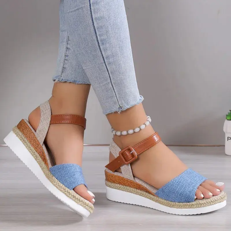 Elegant Wedge Sandals for Women – Stylish & Comfortable Summer Footwear - Image 3