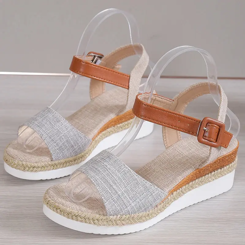 Elegant Wedge Sandals for Women – Stylish & Comfortable Summer Footwear - Image 8