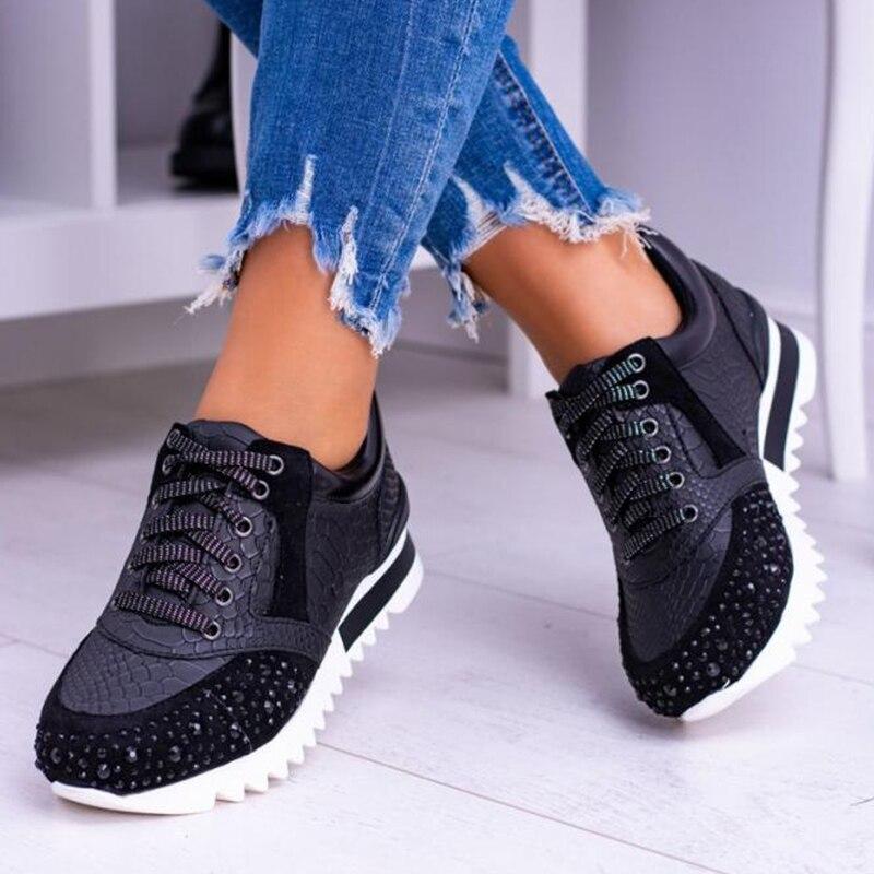 Embossed Fashion Sneakers for Women – Chic & Comfortable Style - Image 3