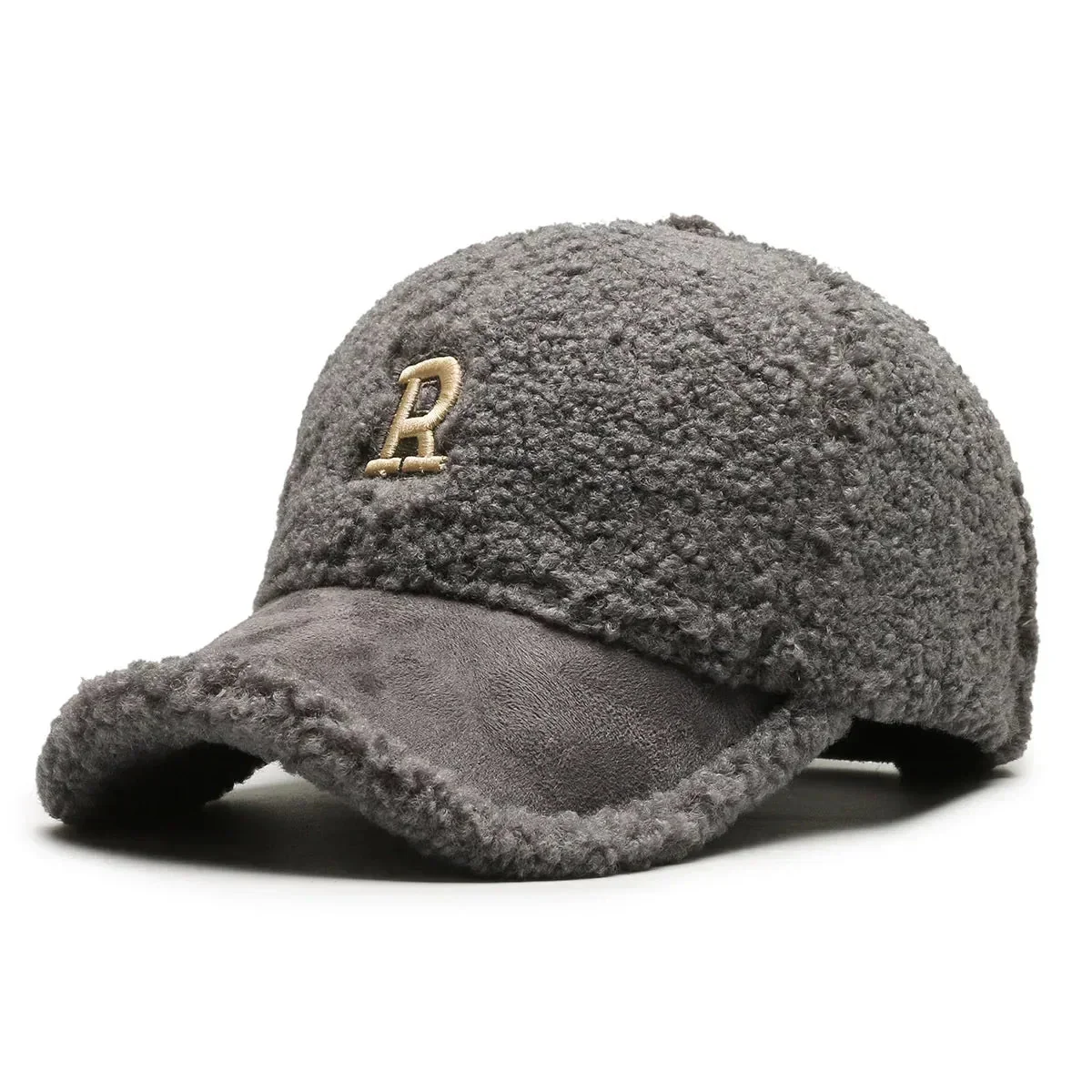 Embroidered Contrasting Brim Baseball Cap – Cozy Casual Style - Image 3