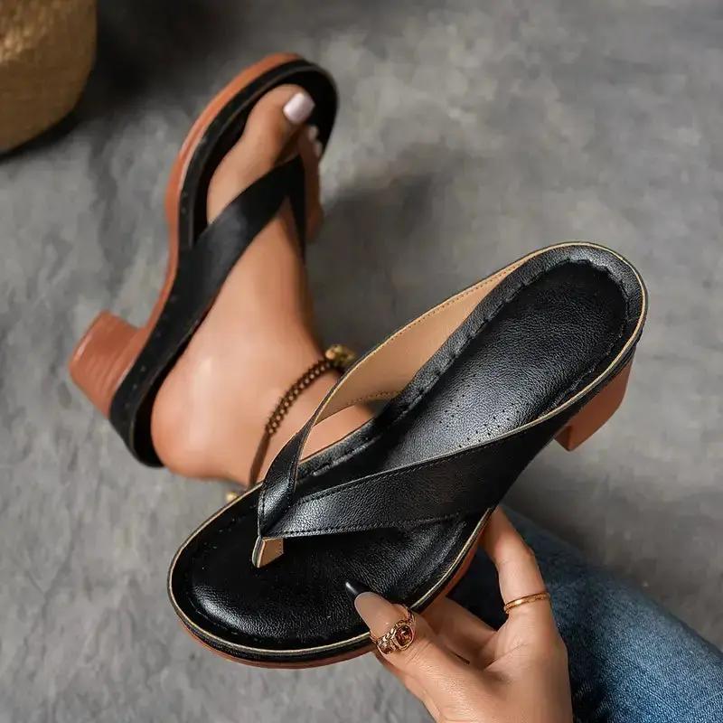 Ergonomic Heel Sandals for Women – Stylish Comfort & Support - Image 4