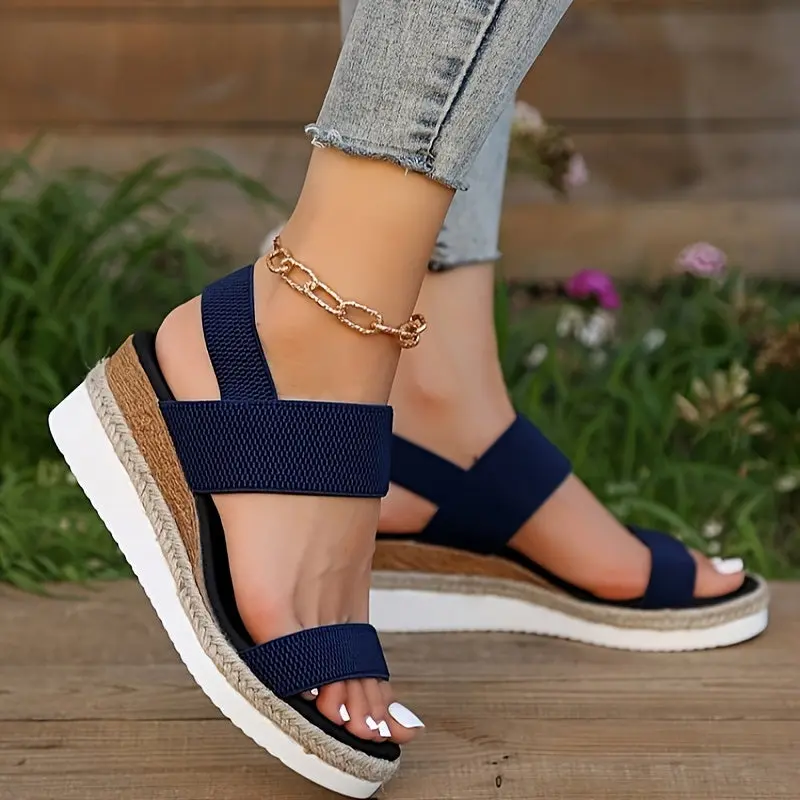 Espadrille Wedge Sandals for Women – Chic & Comfortable - Image 2