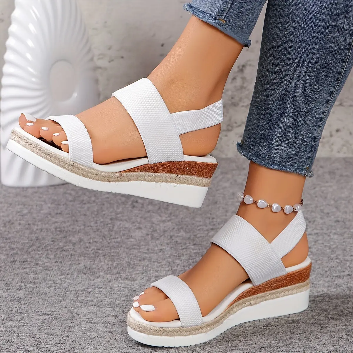 Espadrille Wedge Sandals for Women – Chic & Comfortable - Image 8