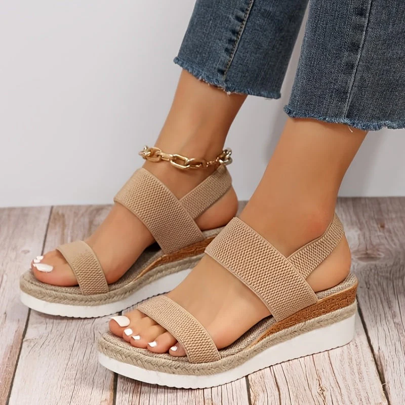 Espadrille Wedge Sandals for Women – Stylish & Supportive - Image 6