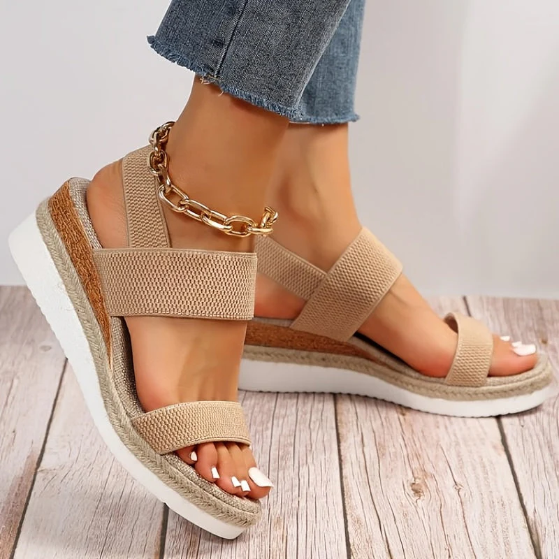 Espadrille Wedge Sandals for Women – Stylish & Supportive - Image 7
