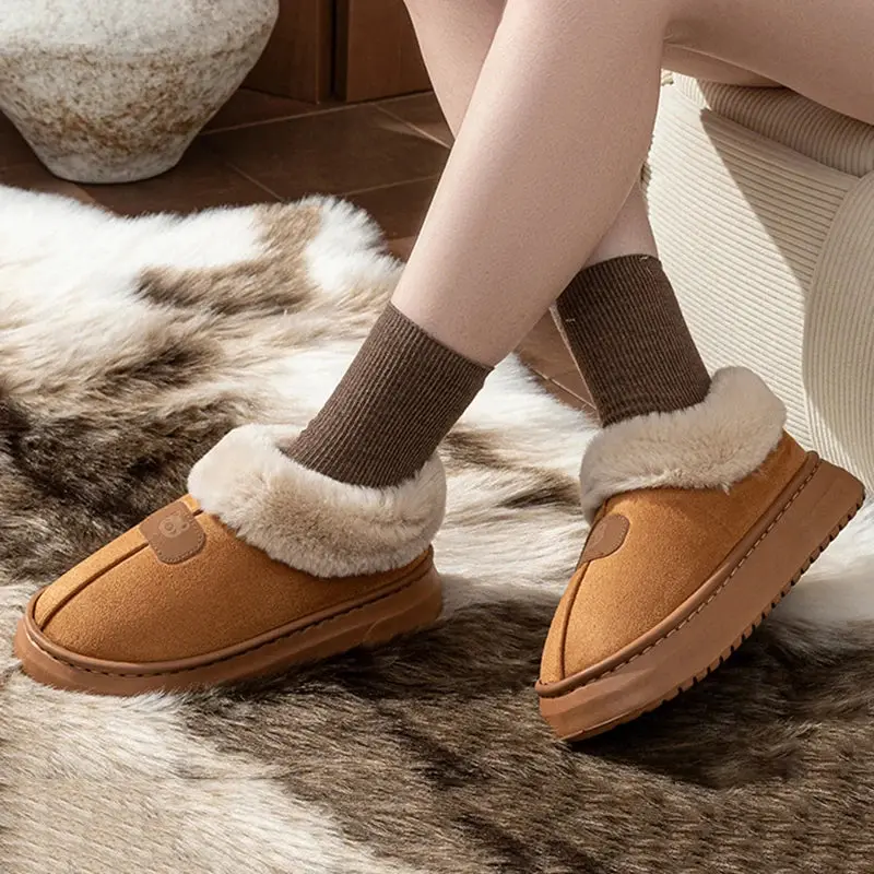 Faux Fur Platform Snow Boots for Women – Cozy & Stylish Winter Footwear - Image 2
