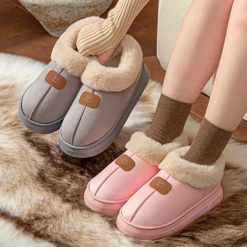 Faux Fur Platform Snow Boots for Women – Cozy & Stylish Winter Footwear - Image 4