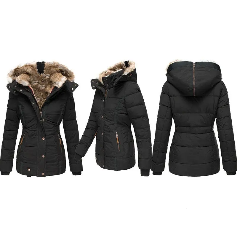 Fitted Down Puffer Jacket for Women – Warm & Stylish Winter Coat - Image 9