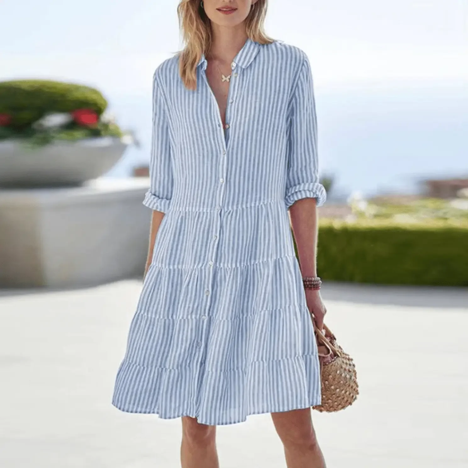 Flattering A-Line Summer Dress for Women – Effortless & Stylish Plus Size Options Available
