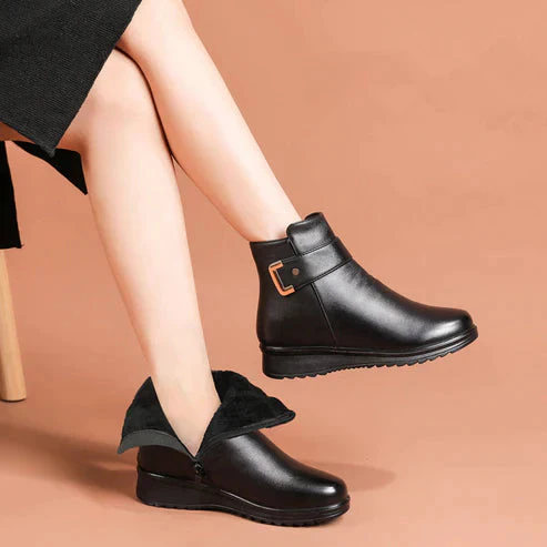 Fleece-Lined Winter Shoes for Women – Stylish & Non-Slip - Image 2
