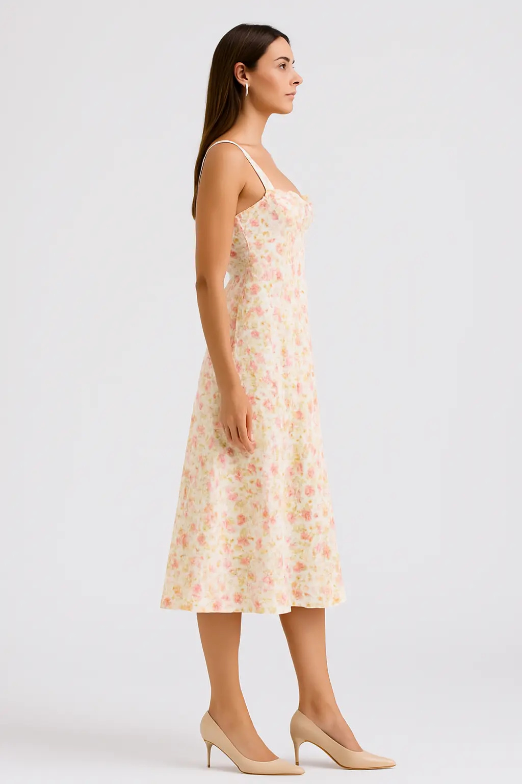 Floral Maxi Dress for Women – Effortlessly Charming & Comfortable - Image 3