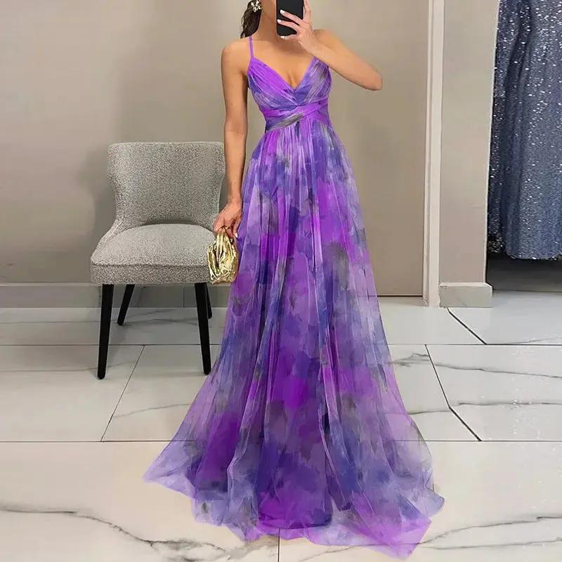 Floral Maxi Dress for Women – Elegant & Airy Summer Wedding Guest Attire - Image 11