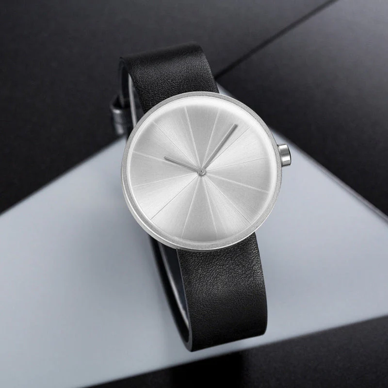 Geometric Round Case Wristwatch for Men – Minimalist Timeless Style - Image 7
