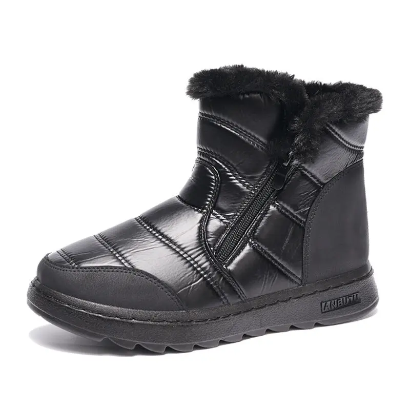 High-Top Fleece Winter Boots for Women – Warm & Stylish - Image 8