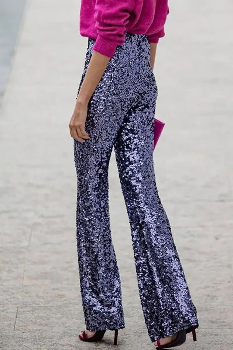 High-Waisted Flared Trousers for Women – Elegant & Versatile - Image 2