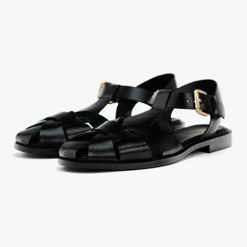 Hollow Ankle Strap Sandals for Women – Stylish & Comfortable Summer Footwear - Image 4