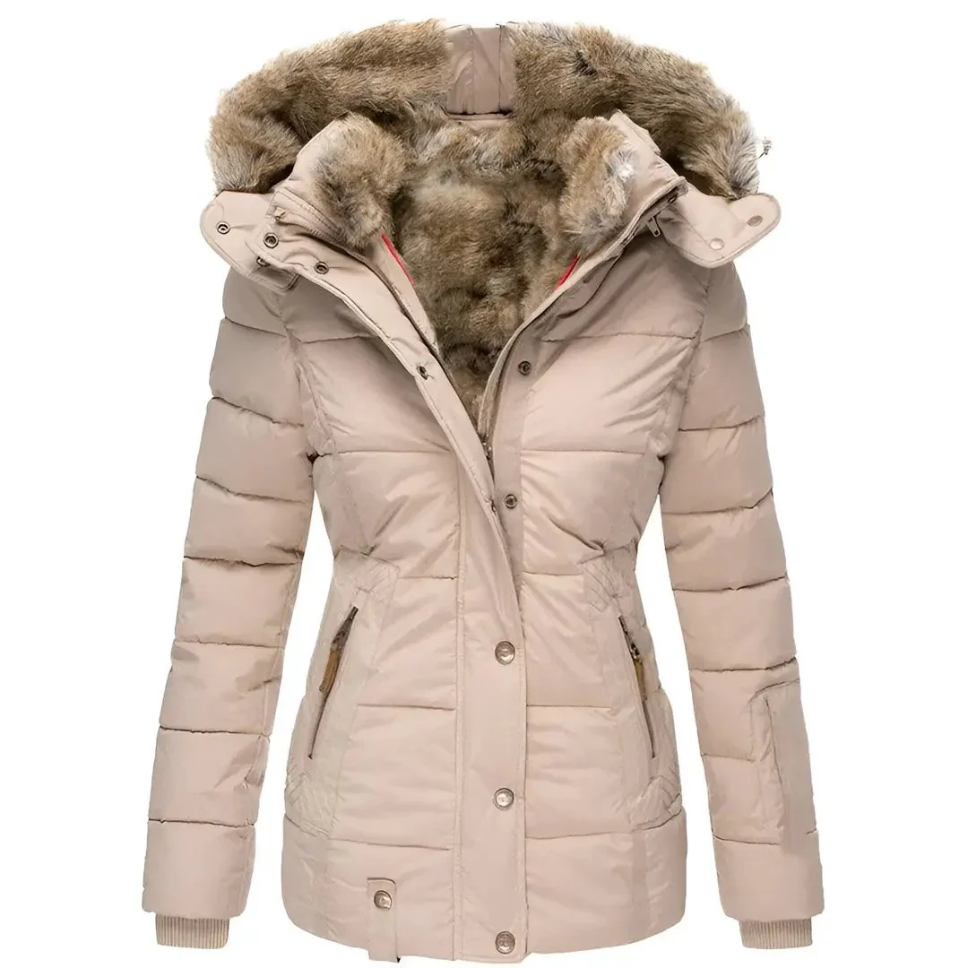 Hooded Puffer Jacket for Women – Stylish & Insulating - Image 5