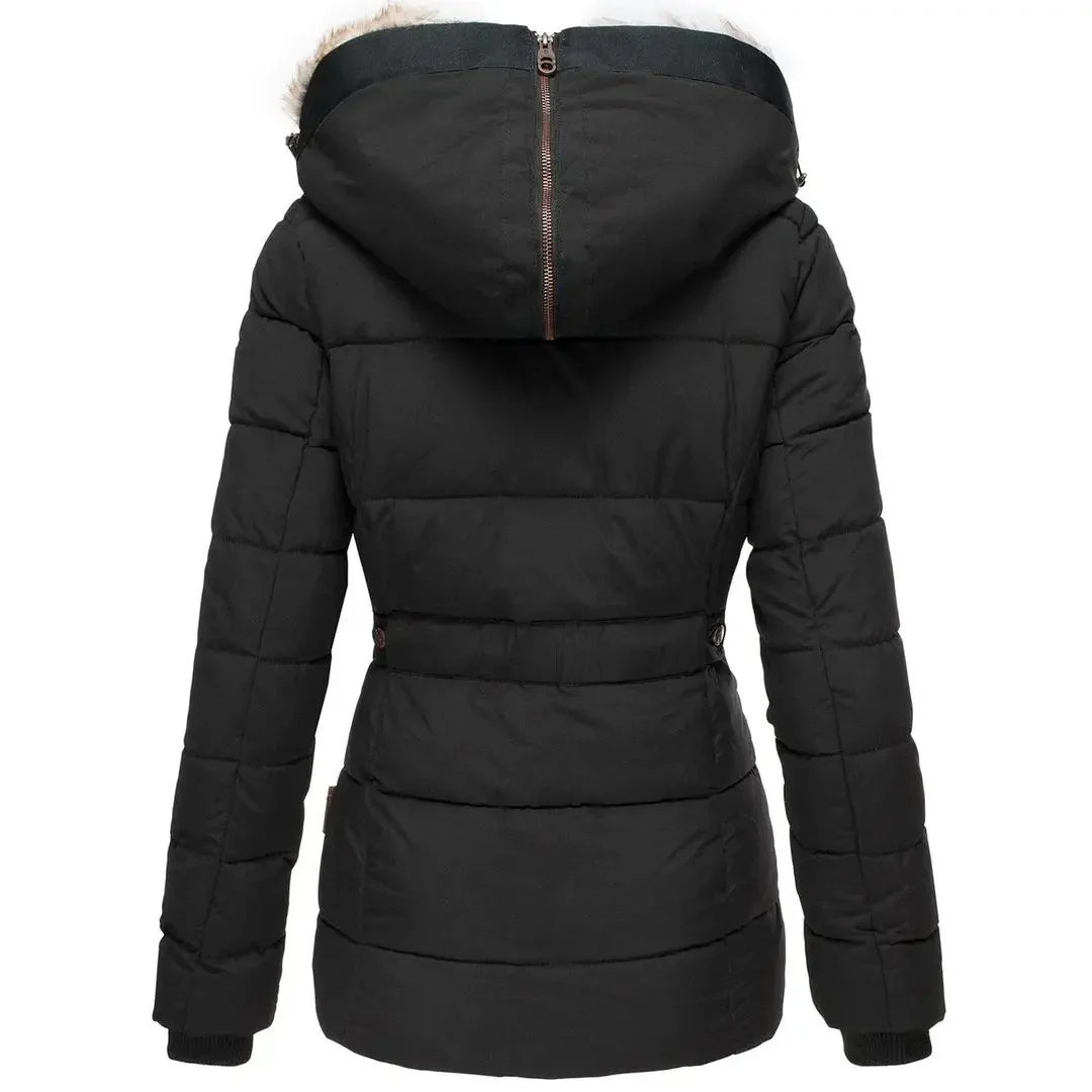 Hooded Puffer Jacket for Women – Stylish & Insulating - Image 7
