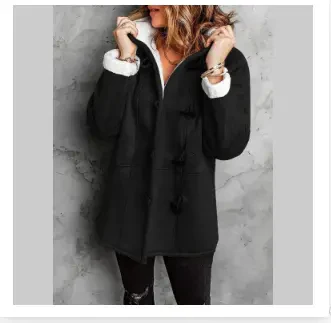 Hooded Toggle Winter Coat for Women – Cozy & Stylish Outerwear - Image 7