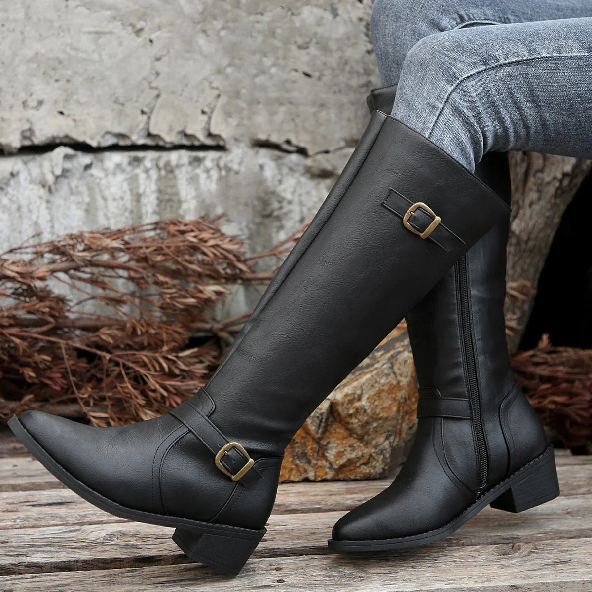 Knee-High Riding Boots for Women – Chic & Comfortable - Image 4