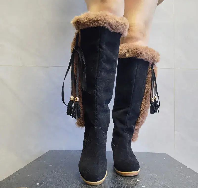 Knee-High Warm Boots for Women – Stylish & Comfortable - Image 2
