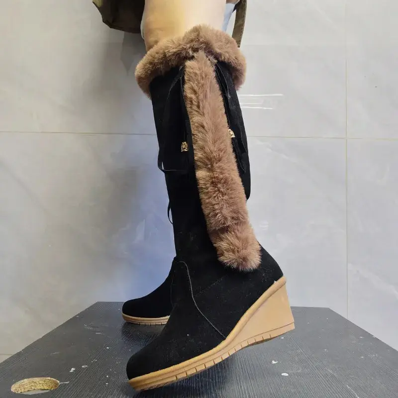 Knee-High Warm Boots for Women – Stylish & Comfortable - Image 3