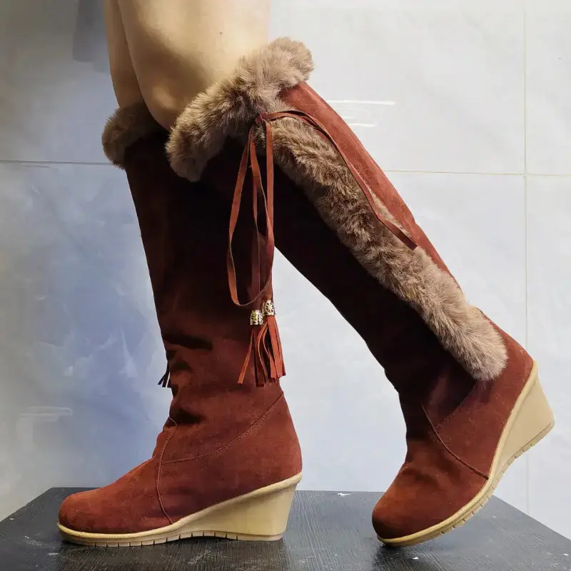Knee-High Warm Boots for Women – Stylish & Comfortable - Image 4