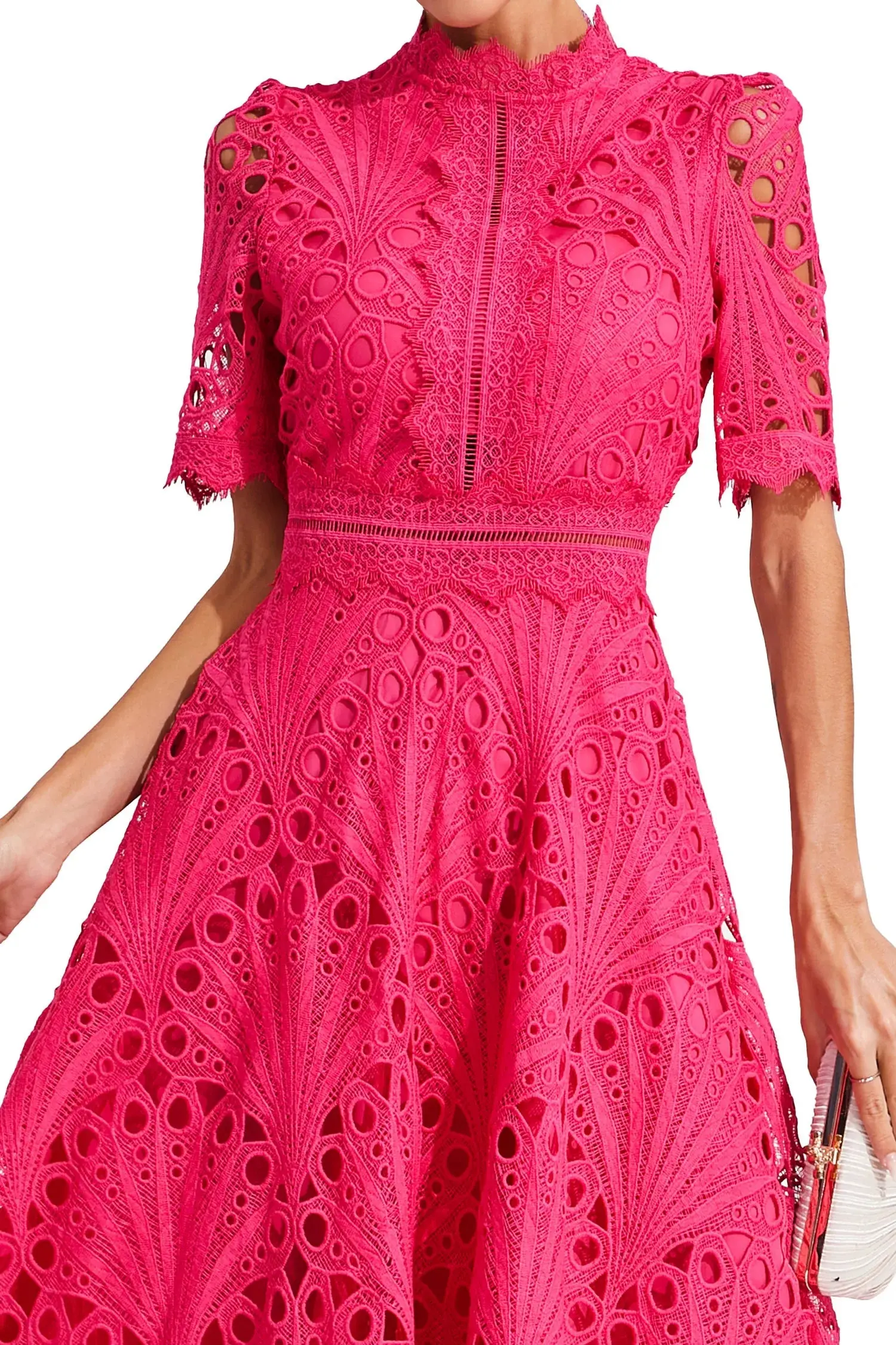 Lace Midi Dress for Women – Effortlessly Elegant & Timeless - Image 9