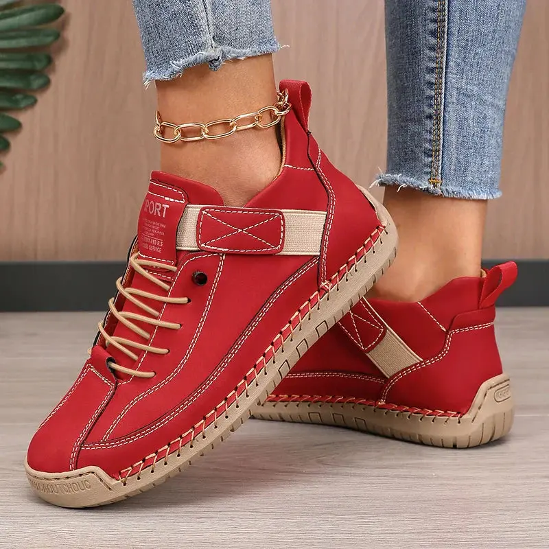 Lace-Up Shoes for Women – Retro Charm & Everyday Comfort - Image 2