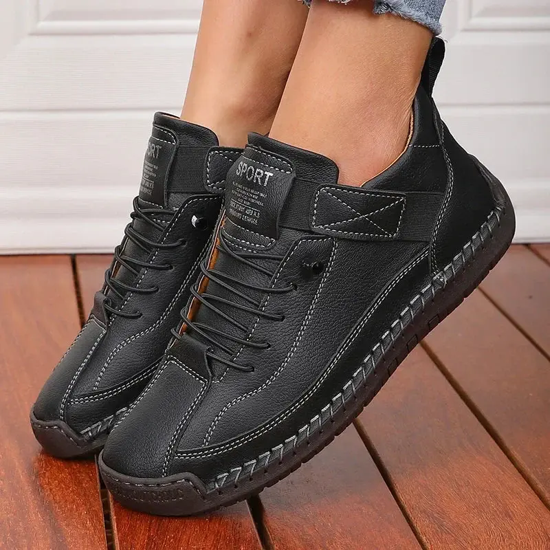 Lace-Up Shoes for Women – Retro Charm & Everyday Comfort - Image 3