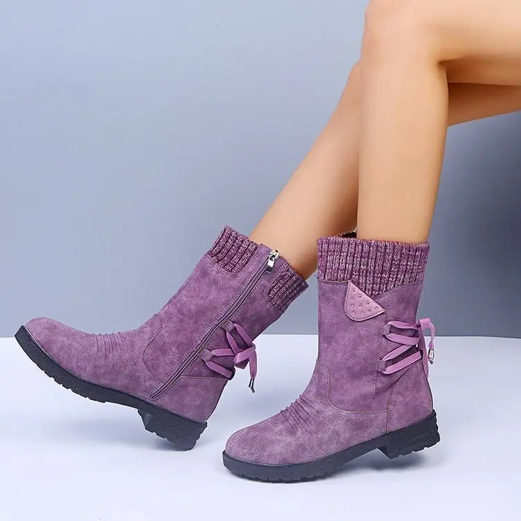 Lace-Up Winter Boots for Women – Chic & Comfortable - Image 5