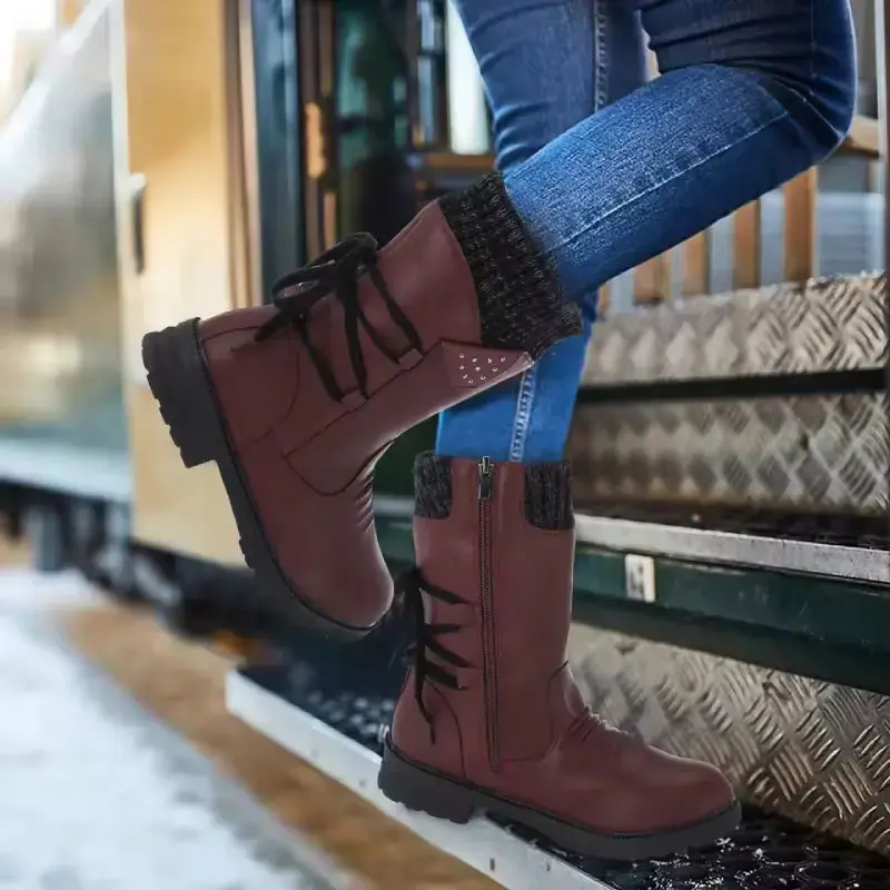 Lace-Up Winter Boots for Women – Chic & Comfortable - Image 6
