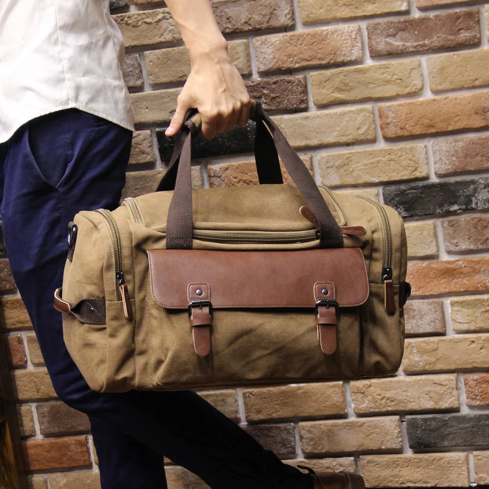 Large Capacity Duffel Bag for Men – Stylish & Functional Design - Image 6