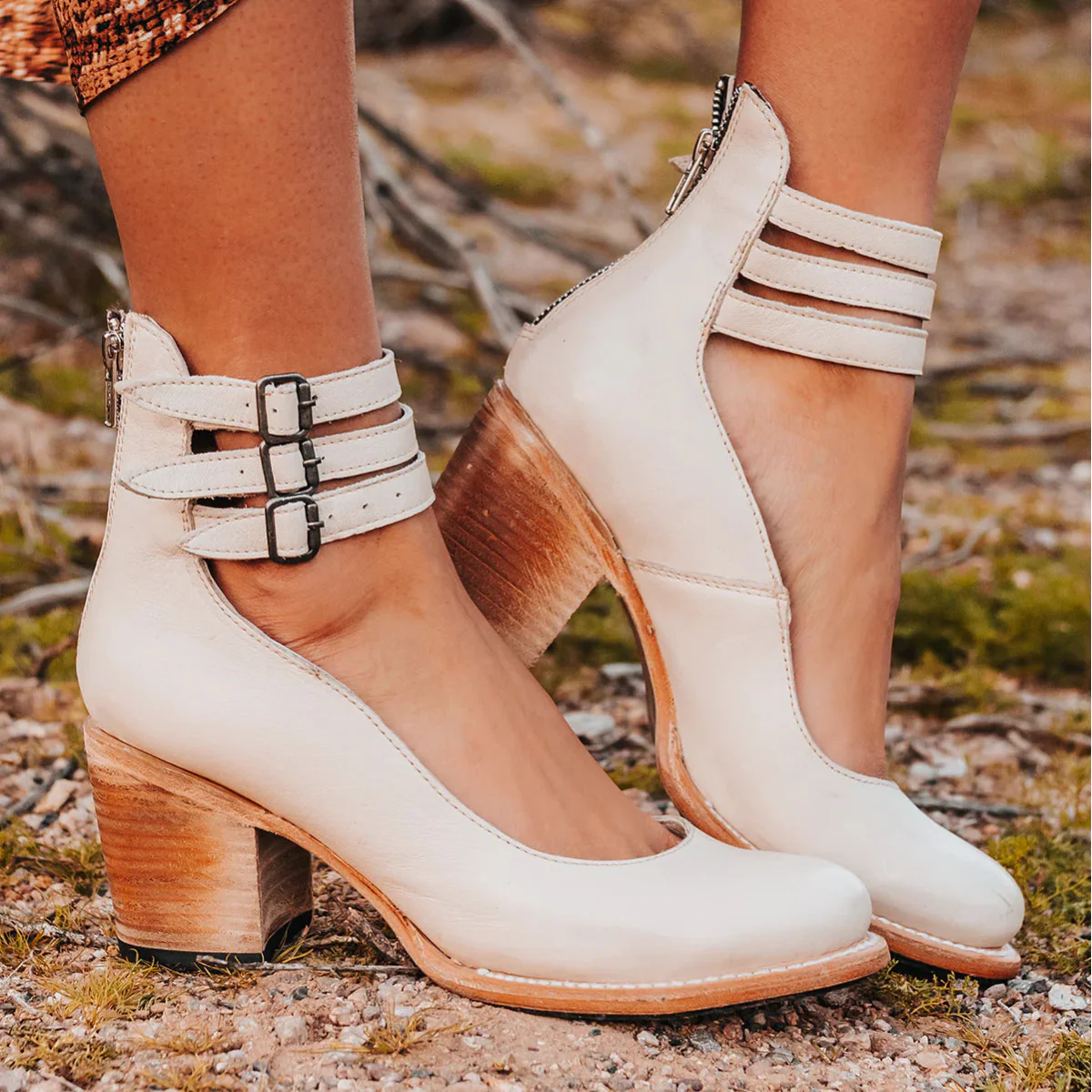 Block Heel Ankle Strap Shoes for Women – Stylish & Supportive - Image 5