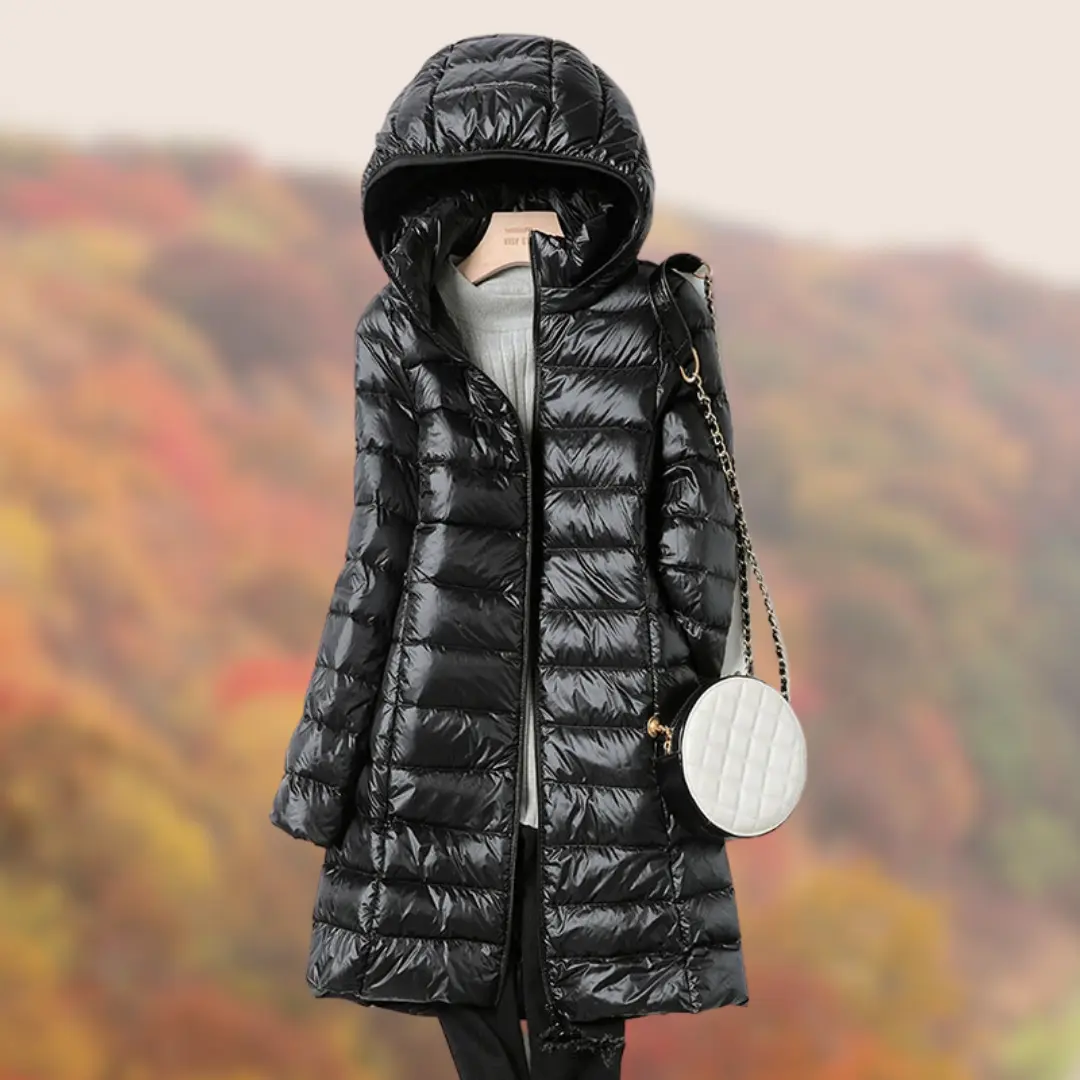 Light Hooded Down Jacket for Women – Warm, Stylish & Versatile - Image 2