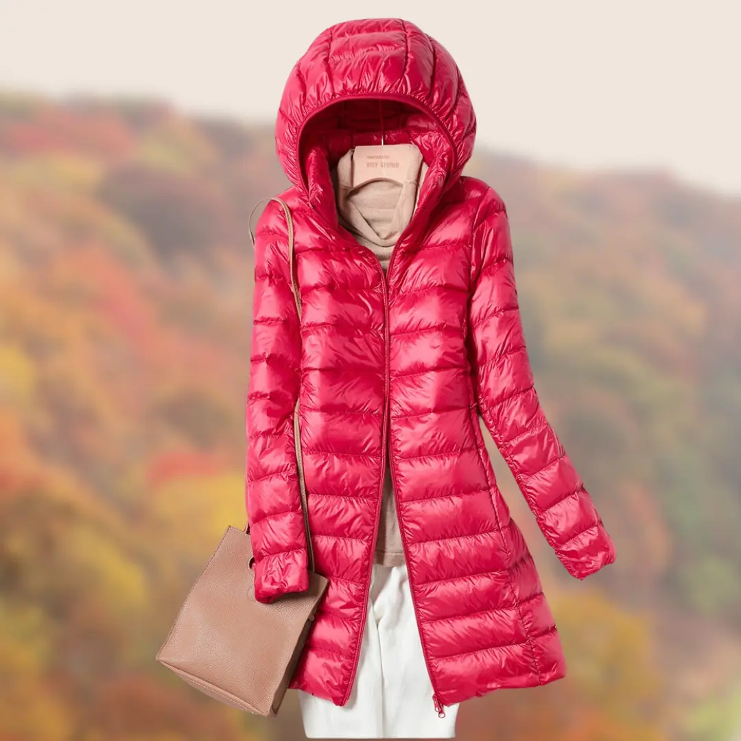 Light Hooded Down Jacket for Women – Warm, Stylish & Versatile - Image 5