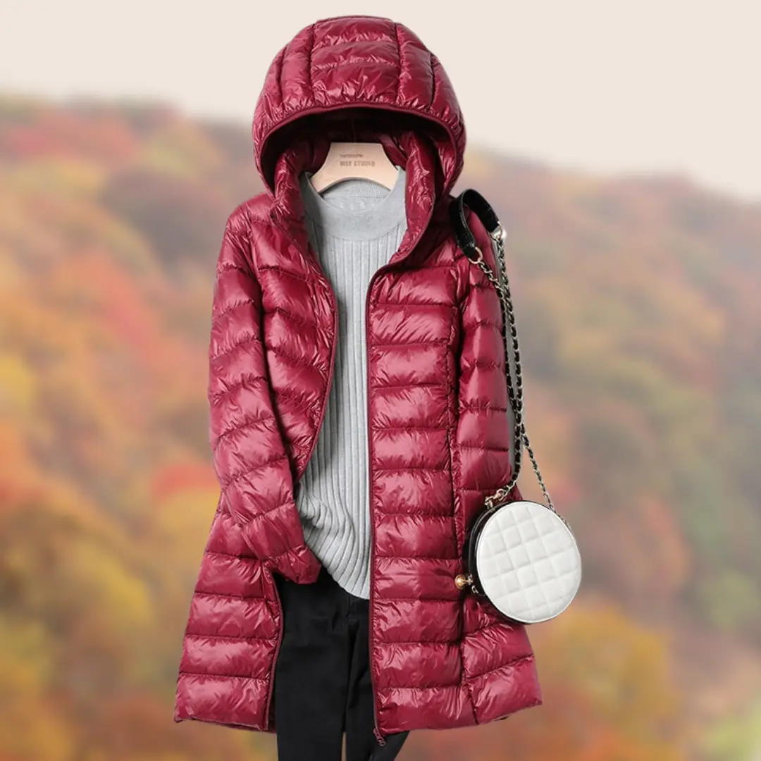 Light Hooded Down Jacket for Women – Warm, Stylish & Versatile - Image 6