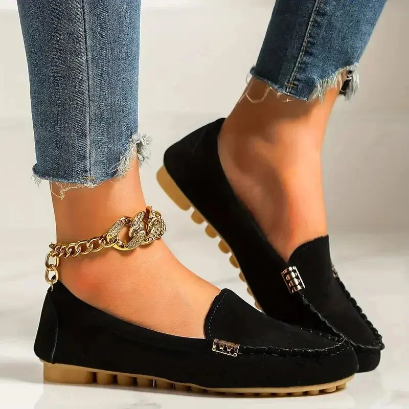 Lightweight Black Loafers for Women – Chic & Versatile Comfort - Image 4