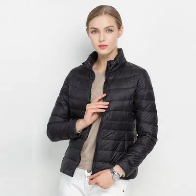 Lightweight Down Jacket for Women– Urban Style & Comfort