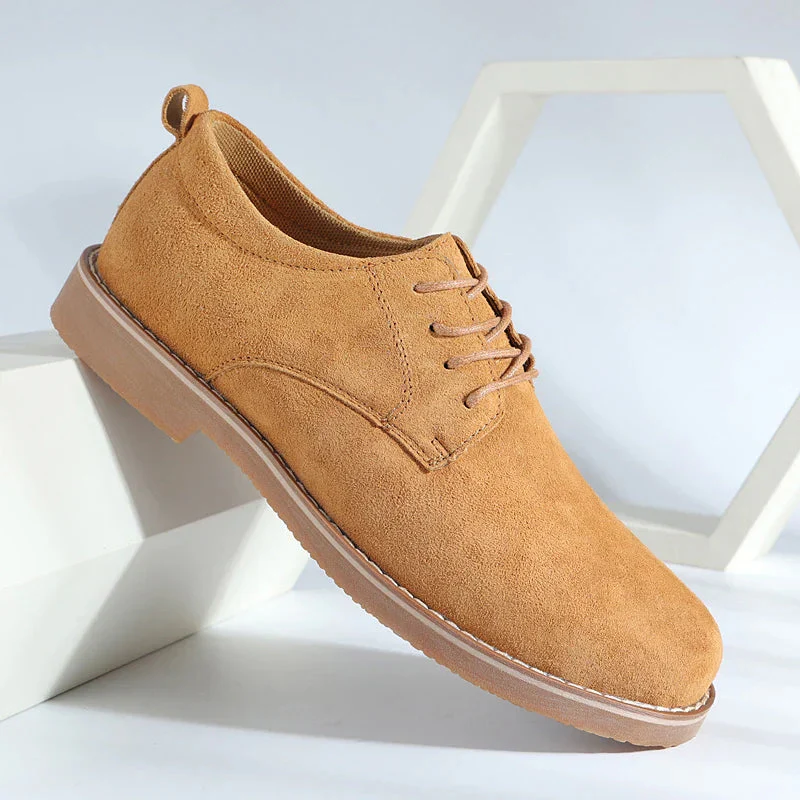 Low-Top Lace-Up Oxfords for Men – Classic Style & Comfort