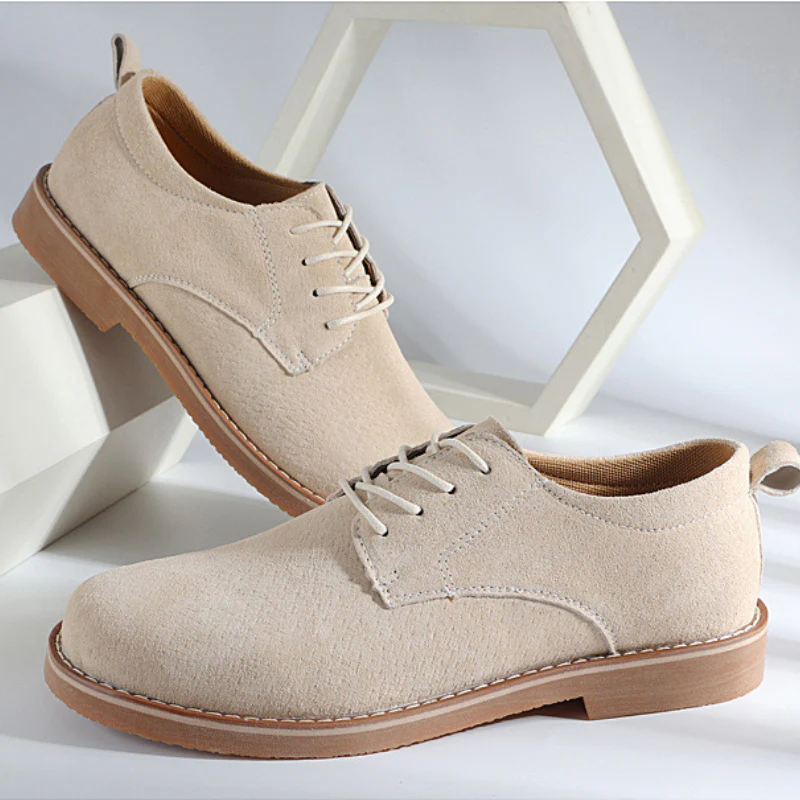Low-Top Lace-Up Oxfords for Men – Classic Style & Comfort - Image 4