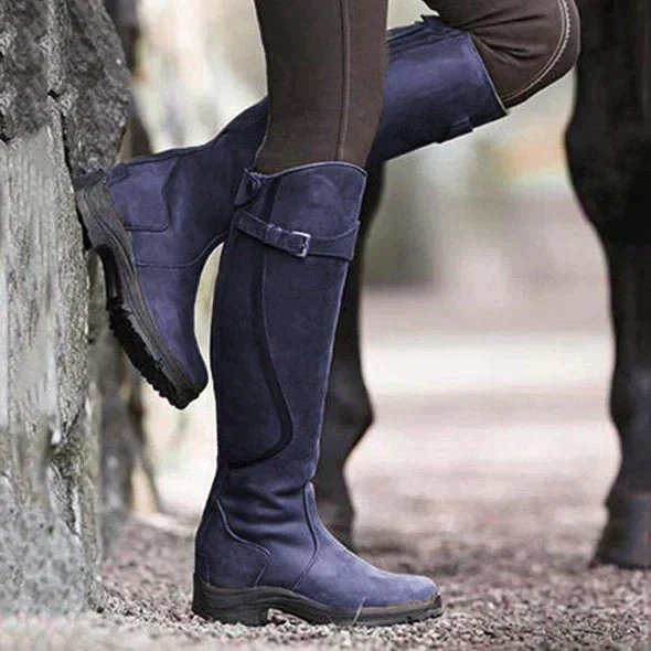 Mid-Tube Knight Boots for Women – Stylish & Comfortable - Image 5