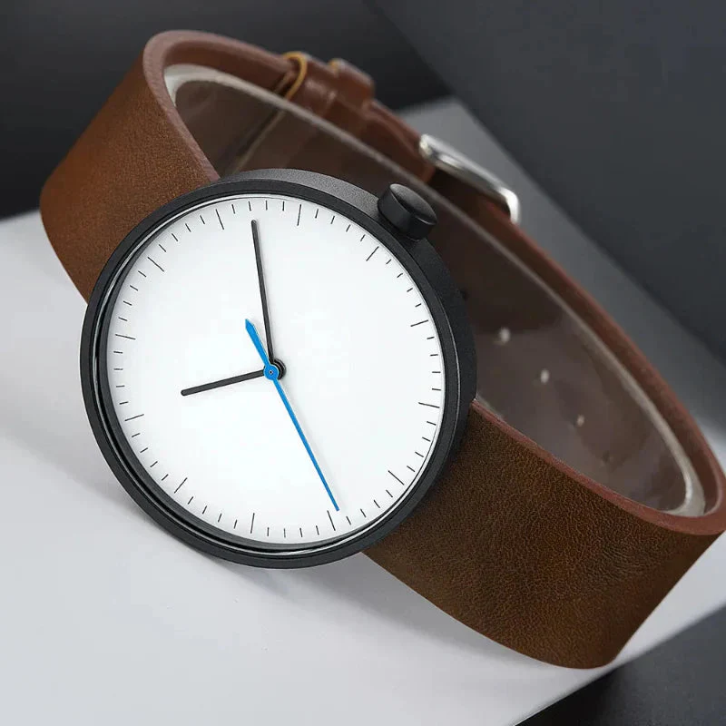Minimalist Round Case Wristwatch for Men – Timeless Stylish Design