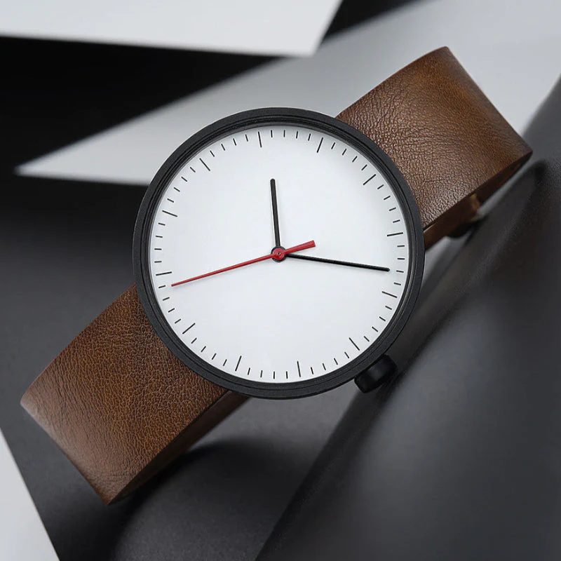 Minimalist Round Case Wristwatch for Men – Timeless Stylish Design - Image 3
