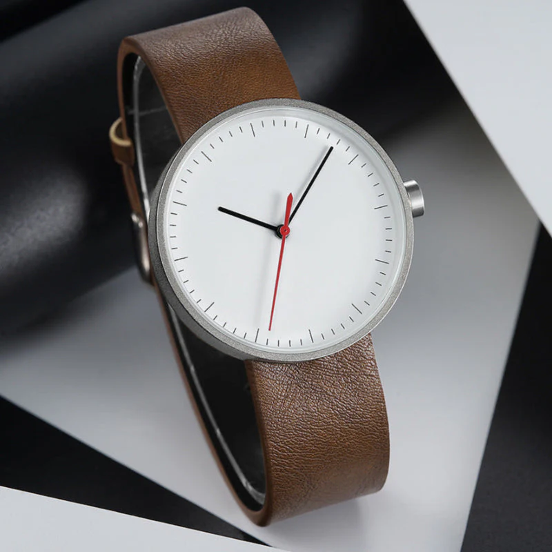 Minimalist Round Case Wristwatch for Men – Timeless Stylish Design - Image 4