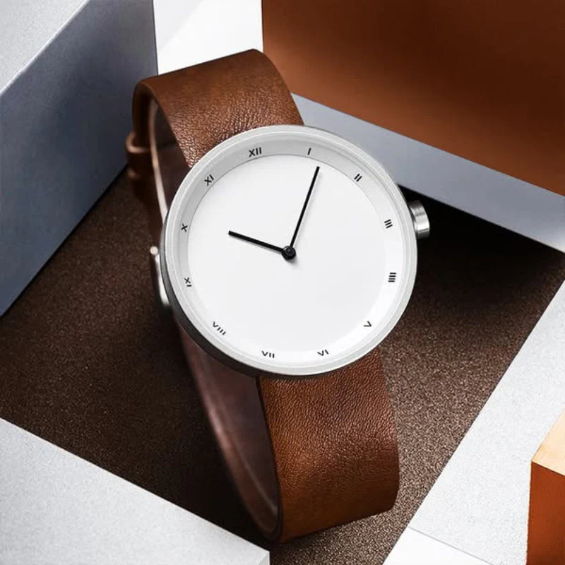 Minimalist Roman Numeral Wristwatch for Men – Timeless Elegant Design - Image 2