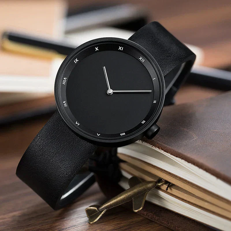 Minimalist Roman Numeral Wristwatch for Men – Timeless Elegant Design - Image 5