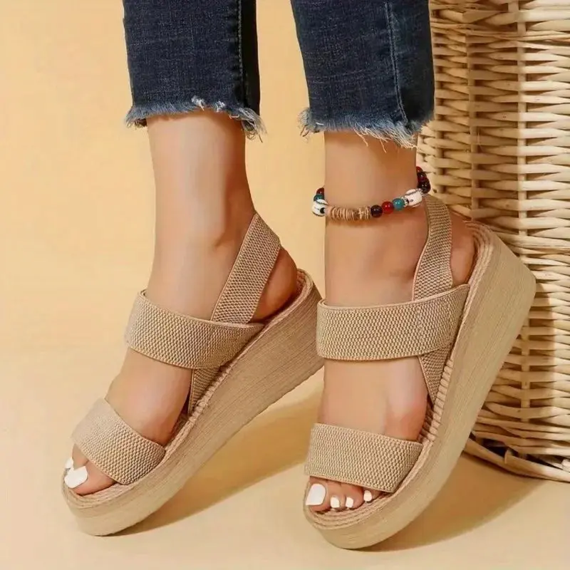 Minimalist Wedge Sandals for Women – Comfortable & Stylish Wedge Heels - Image 2