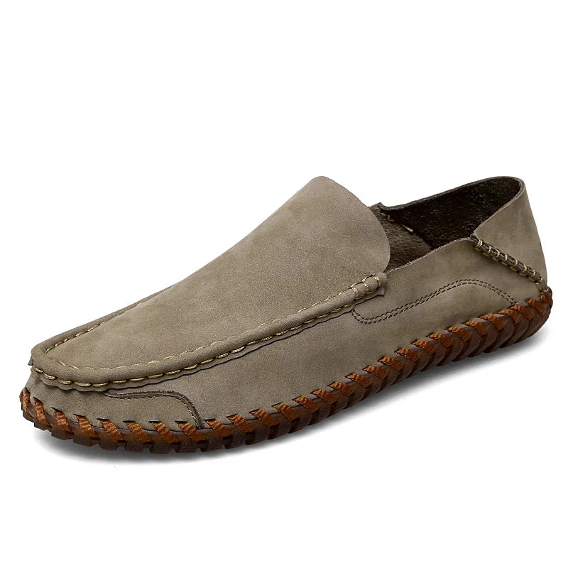 Moc Toe Braided Trim Loafers for Men – Classic Casual Comfort - Image 6