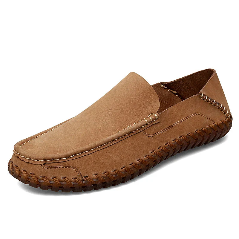 Moc Toe Braided Trim Loafers for Men – Classic Casual Comfort - Image 7